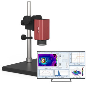 FOTRIC 616C R&D Station. 30° lens + 50µm macro lens